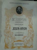 die Schöpfung: Haydn Jubiläumsausgabe von 1919 Bayern - Feldkirchen-Westerham Vorschau