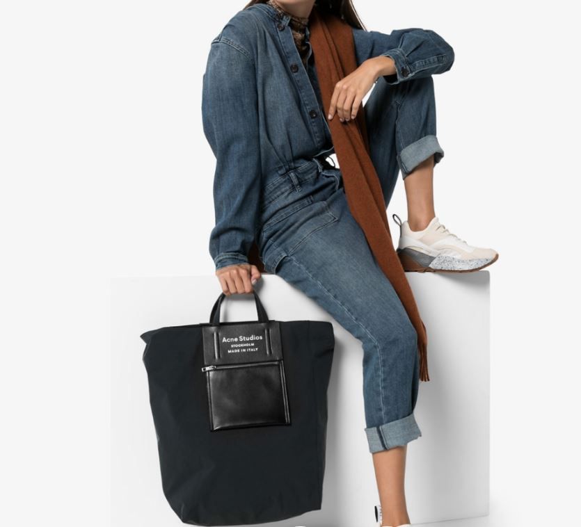 Acne Studios Tasche Baker bag Schwarz Tote Große L in Hamburg