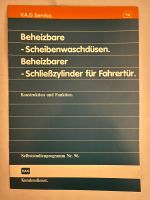 VAG VW Audi Selbststudienprogramm Nr.96 heizb.Waschdüsen Schließz Nordrhein-Westfalen - Stadtlohn Vorschau