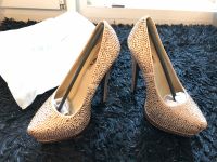 JUMEX High Heels Pumps Gold Strasssteine Plateau Größe 36 NEU München - Trudering-Riem Vorschau