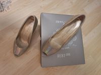 Peter Kaiser Peeptoes Pumps High Heels beige mit Schimmereffekt Münster (Westfalen) - Roxel Vorschau