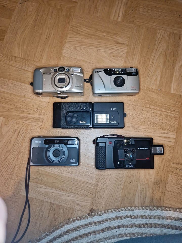 Kamera Konvolut, Retro, analoge Kameras, für Sammler in Ebsdorfergrund