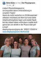 Bieten Job als Physiotherapeut/in Herford Elverdissen Nordrhein-Westfalen - Herford Vorschau
