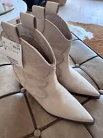 Cowboyboots ungetragen Größe 41 hell Nordrhein-Westfalen - Herford Vorschau