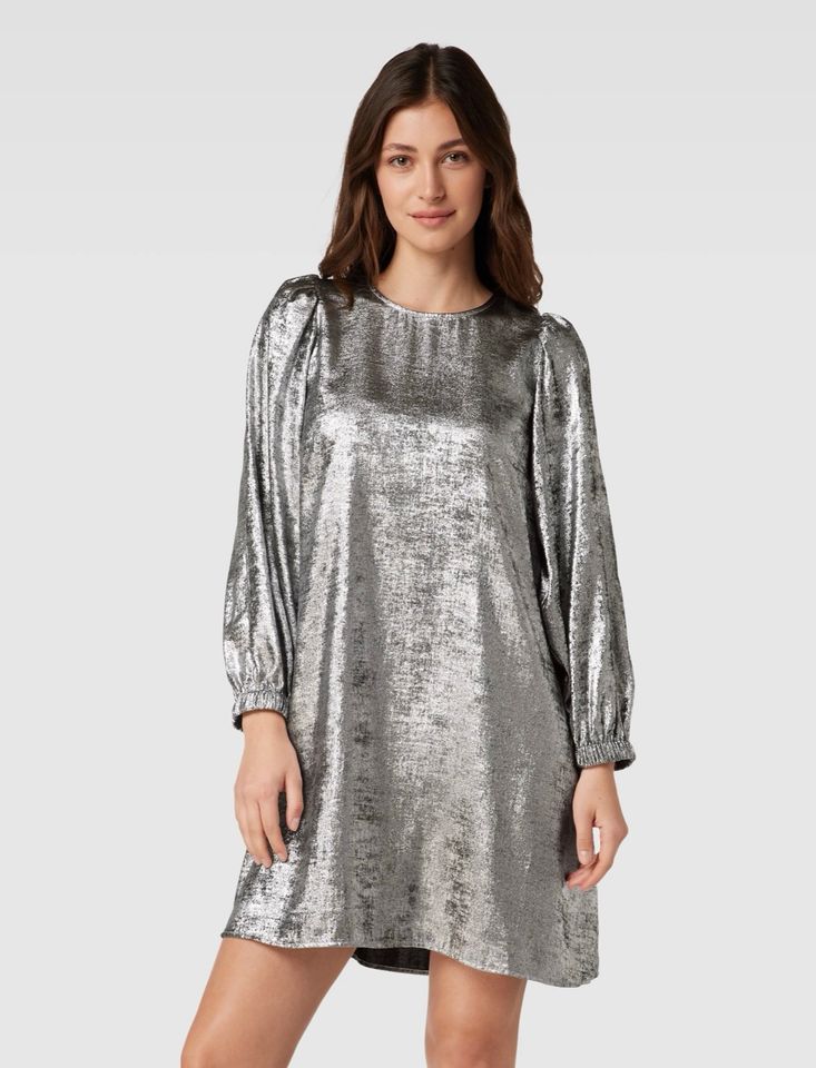 Minikleid Jake*s Studio Peek&Cloppenburg Gr.40 Metallic Silber in Poing