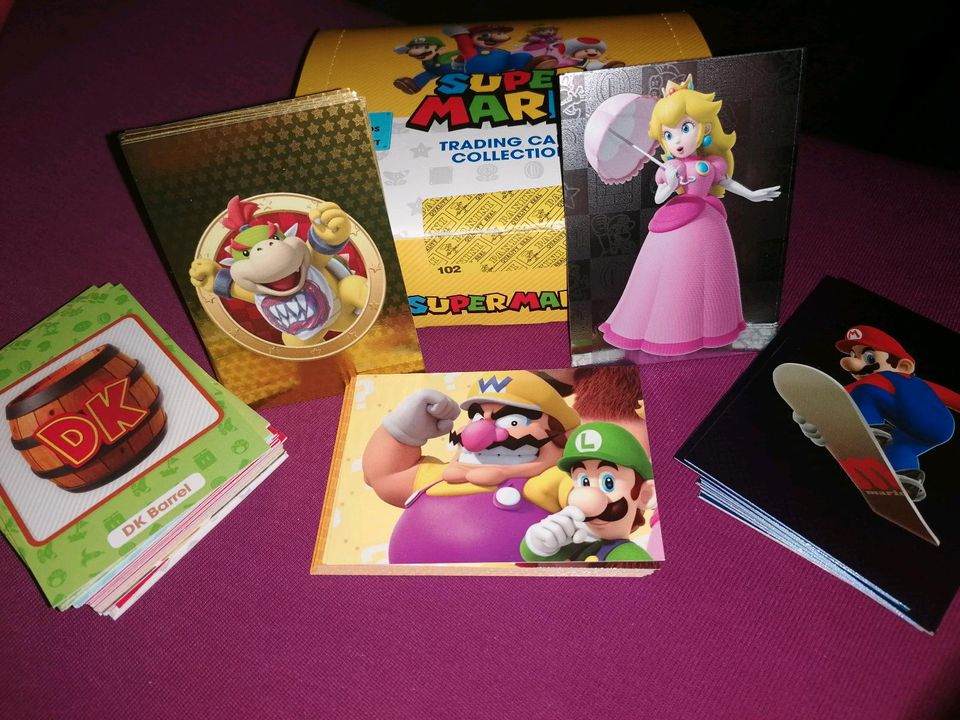 Nintendo Super Mario Karten Sammelkarten Panini VERKAUF in Gronau (Leine)