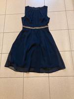 Kleid von Orsay dunkelblau mit Glitzergürtel neuwertig 38 Baden-Württemberg - Obersulm Vorschau
