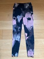 H&M Sports bunte Leggings in dunkelblau pink in S Eimsbüttel - Hamburg Rotherbaum Vorschau