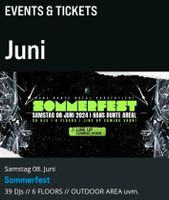 Hans Bunte Areal Sommerfest Tickets 4 Stück Baden-Württemberg - Freiburg im Breisgau Vorschau