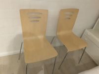 Holzstühle 2 Stk, Zustand wie Neu! Schöne Holzmaserung Herzogtum Lauenburg - Wentorf Vorschau