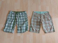 2x Baggy Shorts grün kariert Gr.XS Fishbone Baden-Württemberg - Friedrichshafen Vorschau