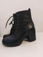 Graceland Boots zum Schnüren mit Reißverschluss schwarz Gr. 39 Niedersachsen - Lengerich Vorschau