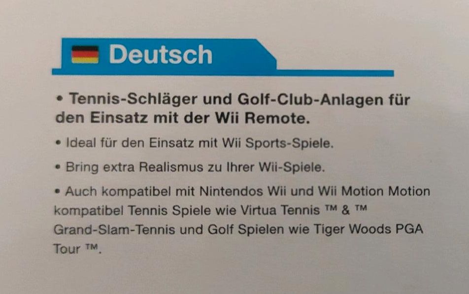 Wii Sportspack OVP Nintendo in Dresden