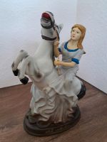 Keramikfigur Pferd mit Reiterin Sachsen - Görlitz Vorschau