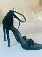 OFFICE London Riemchen Sandalen:/High Heels,Gr.40,Velours/schwarz Obergiesing-Fasangarten - Obergiesing Vorschau