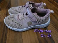 Elefanten Schuhe Gr. 31 rosa glitzer Mädchen Sneaker Bayern - Ichenhausen Vorschau