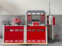 Playmobil Feuerwehr Feuerwache Helikopter Hibschrauber Berlin - Spandau Vorschau
