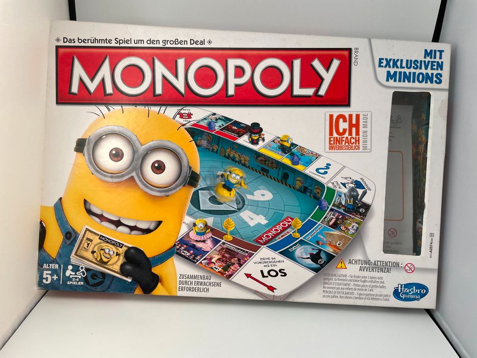 Spiel / Monopoly "Ich einfach unverbesserlich" / Hasbro / Minions in Biberach an der Riß