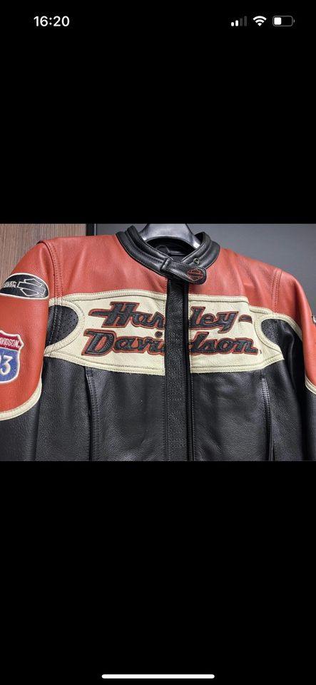 Damen Motorradjacke Harley Davidson in Sandersdorf