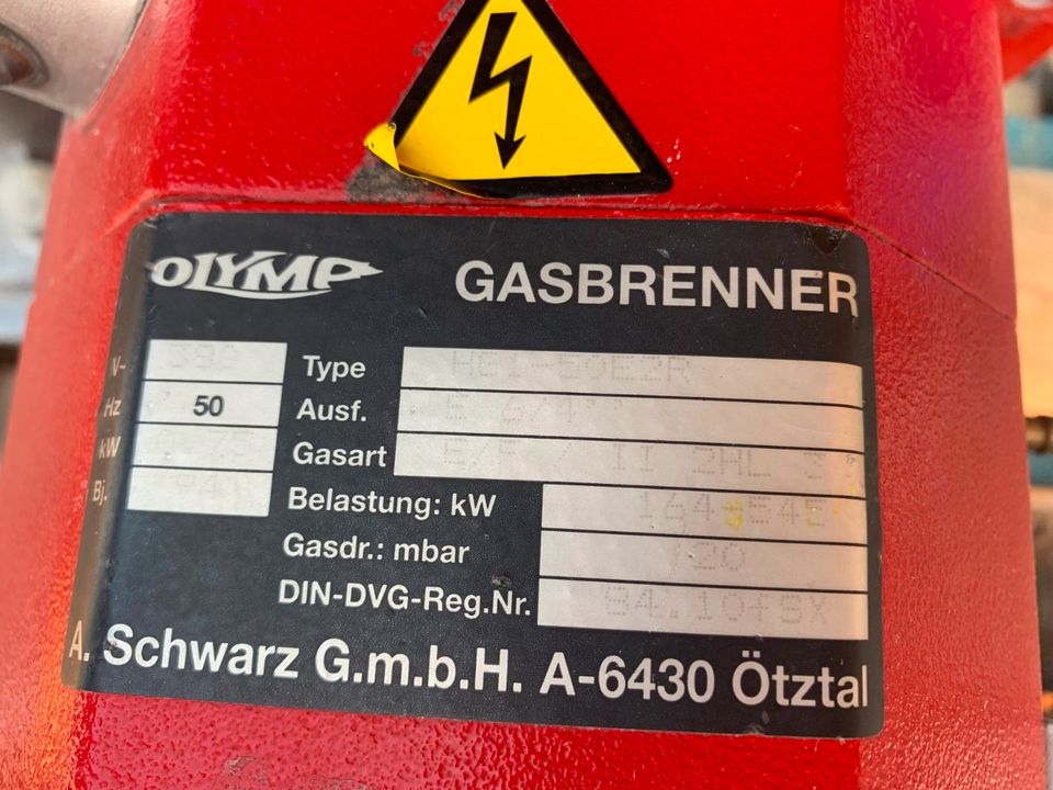 Olymp Gas-Gebläse-Brenner inkl. Zubehör in Kemmern