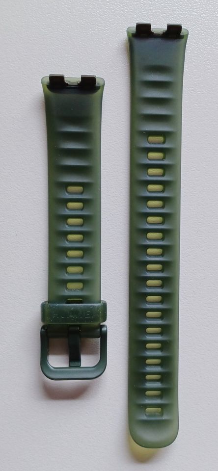 Original Silikonarmband grün für Huawei Band 8 in Diedorf