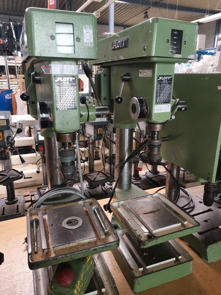 Ständerbohrmaschine Säulenbohrmaschine Tischbohrmaschine FLOTT E1, TB10 13 4000ST STW - ab 550€ in Buch