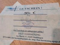 Gutschein 50,-€ Hut Harmening Stadthagen Mode Design Niedersachsen - Emmerthal Vorschau