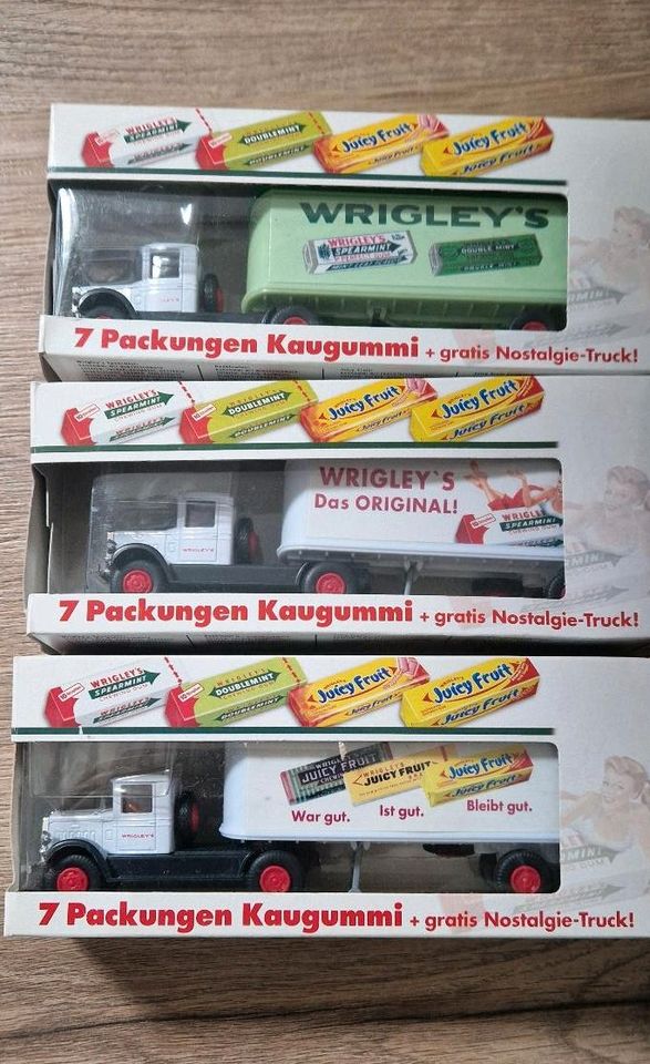 Wrigley Nostalgie Truck Werbe LKW  selten Neu in Zeitz