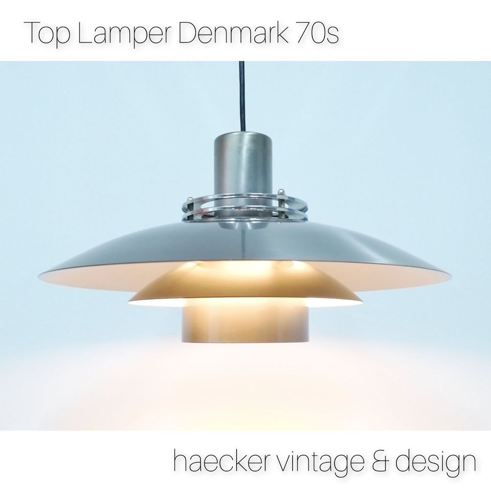 Lampe zu danish design poulsen mid-century retro vintage 70er in München