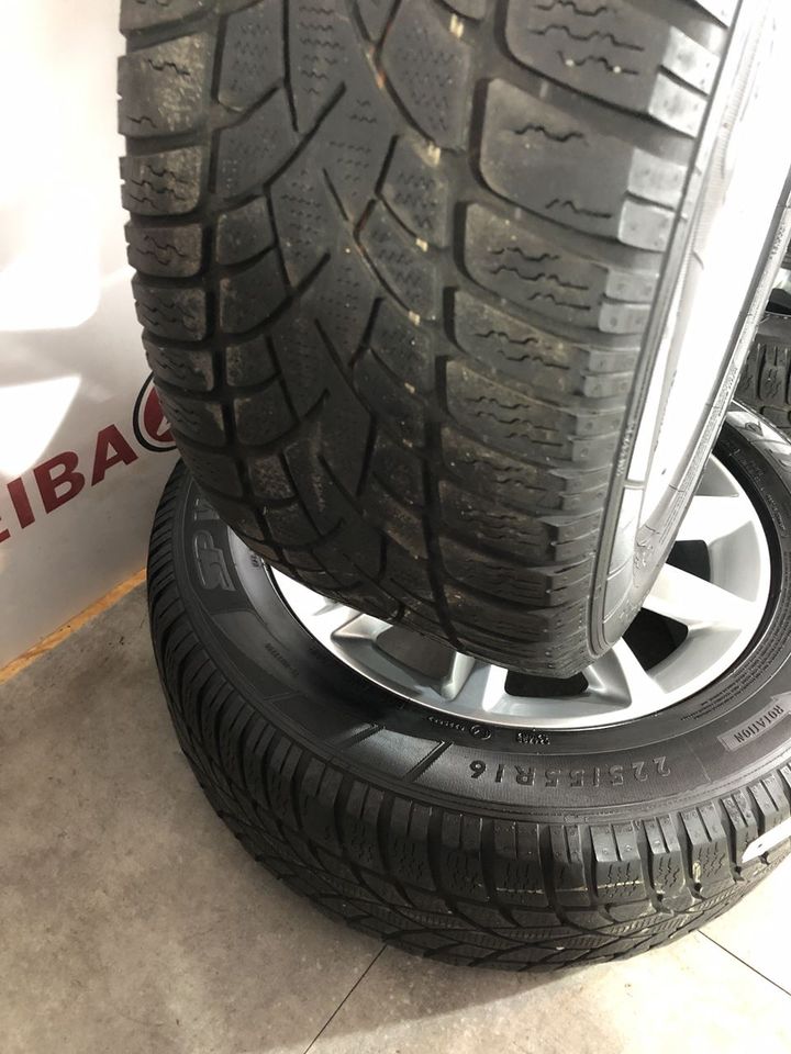 Winterräder Audi A4 8K Dunlop 225/55 R16  B386 in Großschirma