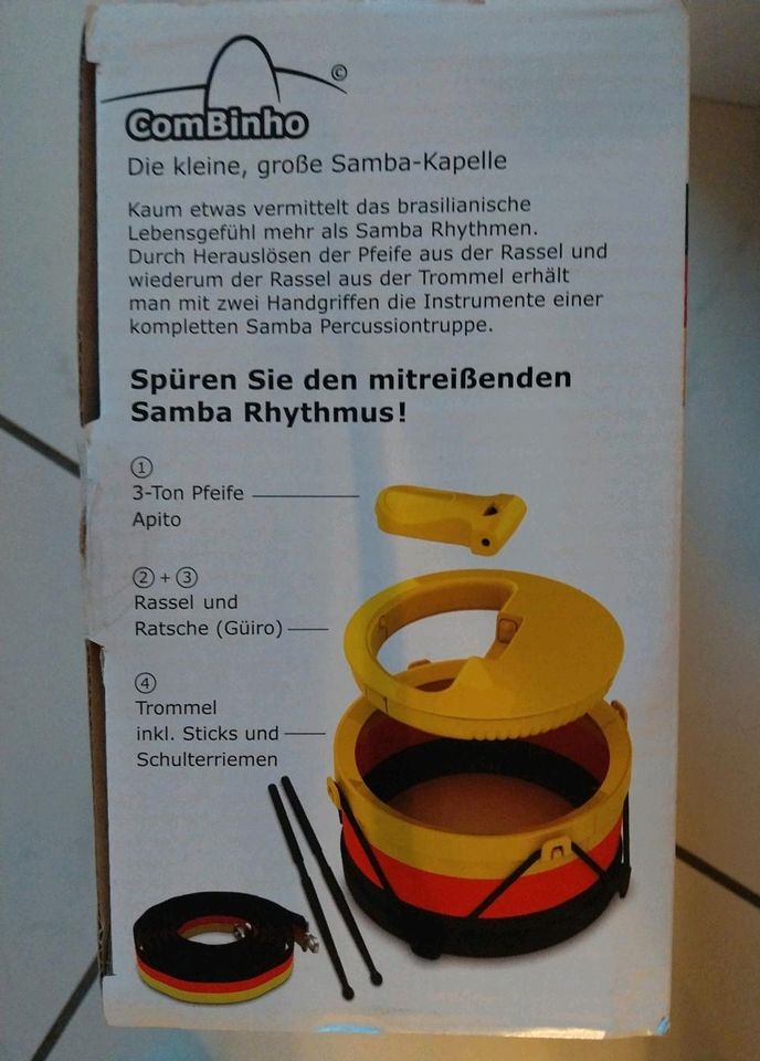 ComBinho - Musikinstrument - Trommel - Pfeife - Rassel in Duisburg