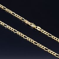 Figarokette 585 14K ECHT GOLD 2,5mm 65cm GESCHENK IDEE Goldkette Halskette Massiv Goldschmuck Schmuck Viele Angebote im Shop sensburg-aurum Berlin - Neukölln Vorschau