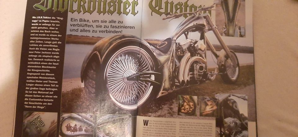 Motorrad Biker Magazine 5 Hefte Geburtstag Fighter Custom Alt Rar in Bielefeld