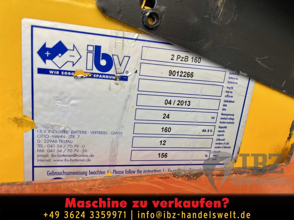 Hubwagen Toyota BT Stapler Ameise Elektro Schnellläufer 2t 2000kg in Ohrdruf