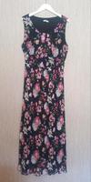 Maxi Kleid, Zabaione, Gr.L/XL(42/44), schwarz/bunt Rheinland-Pfalz - Kirchberg (Hunsrück) Vorschau