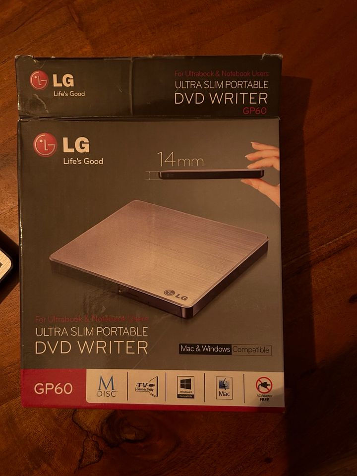 LG - DVD Writer Ultra Slim & Portable, Mac und Windows kompatible in Köln
