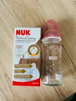 NUK Nature Sense 0-6m und NUK Glastrinkflasche Dresden - Gorbitz-Ost Vorschau