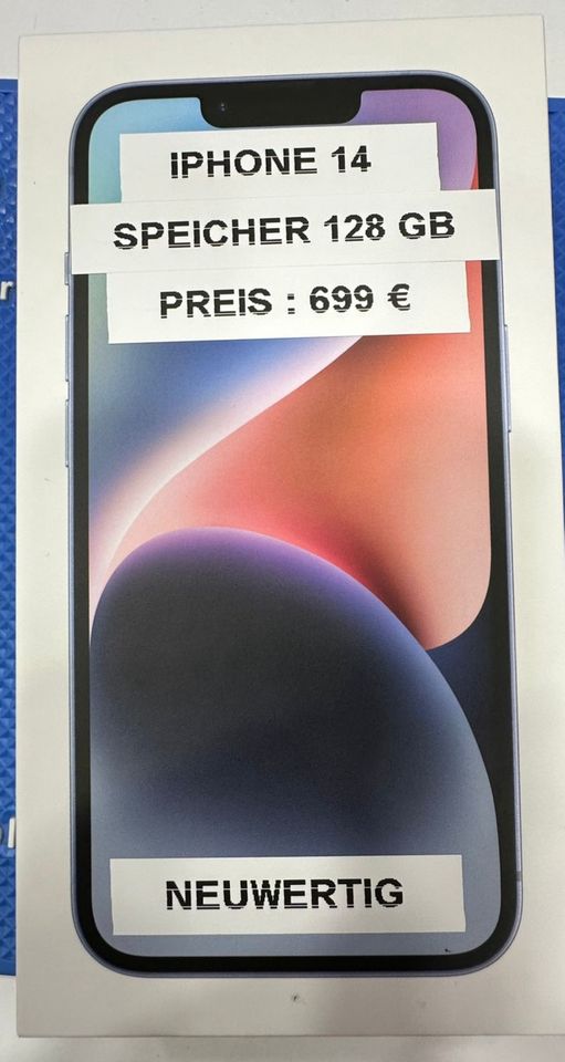 APPLE IPHONE 14 128 GB NEUWERTIG MIT GARANTIE in Bochum