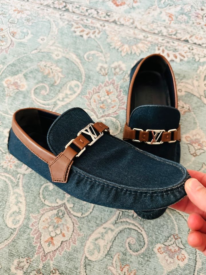 Original LOUIS VUITTON Slipper Schuhe Mokassin  Größe 43 in Passau