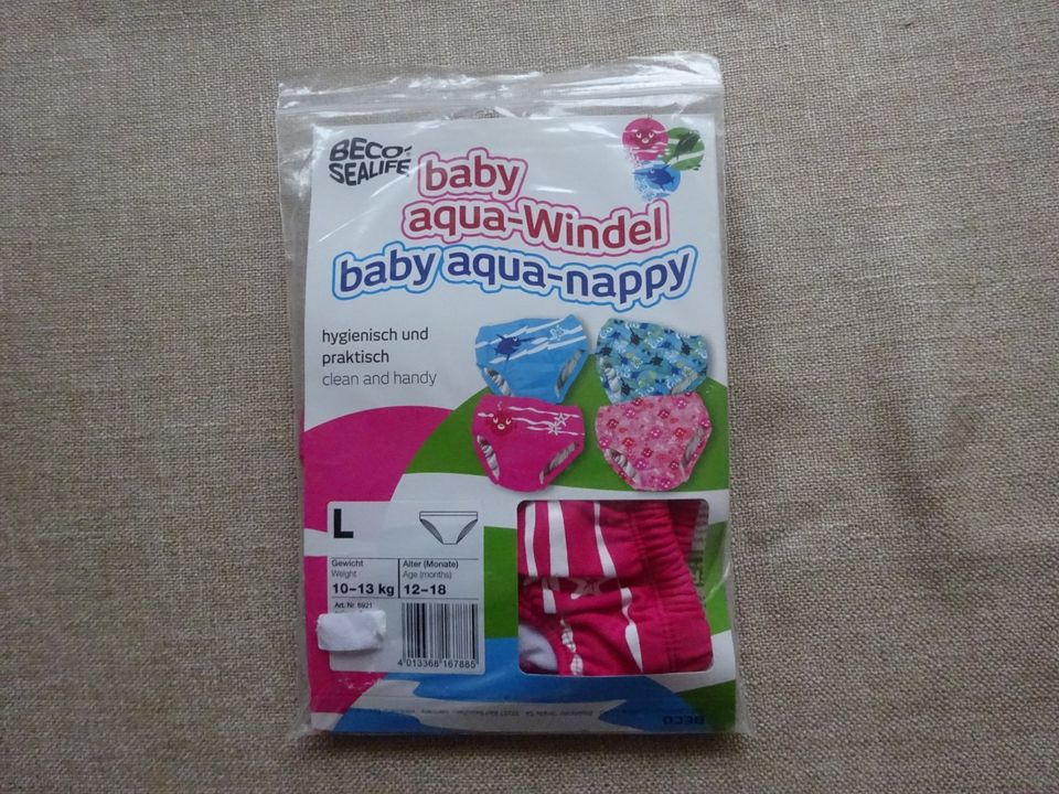 BECO SEALIFE aqua-Windel, Schwimmwindel, Baby-Badehose, neu in Berlin