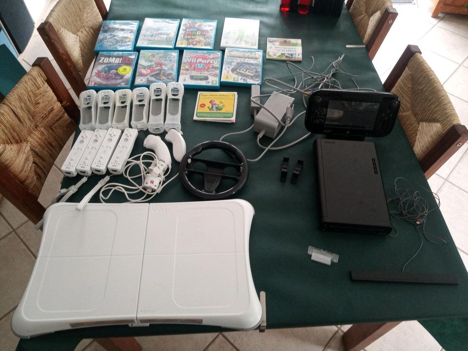 Nintendo Wii U - Konsole mit Spielen, Controllern in Zeuthen