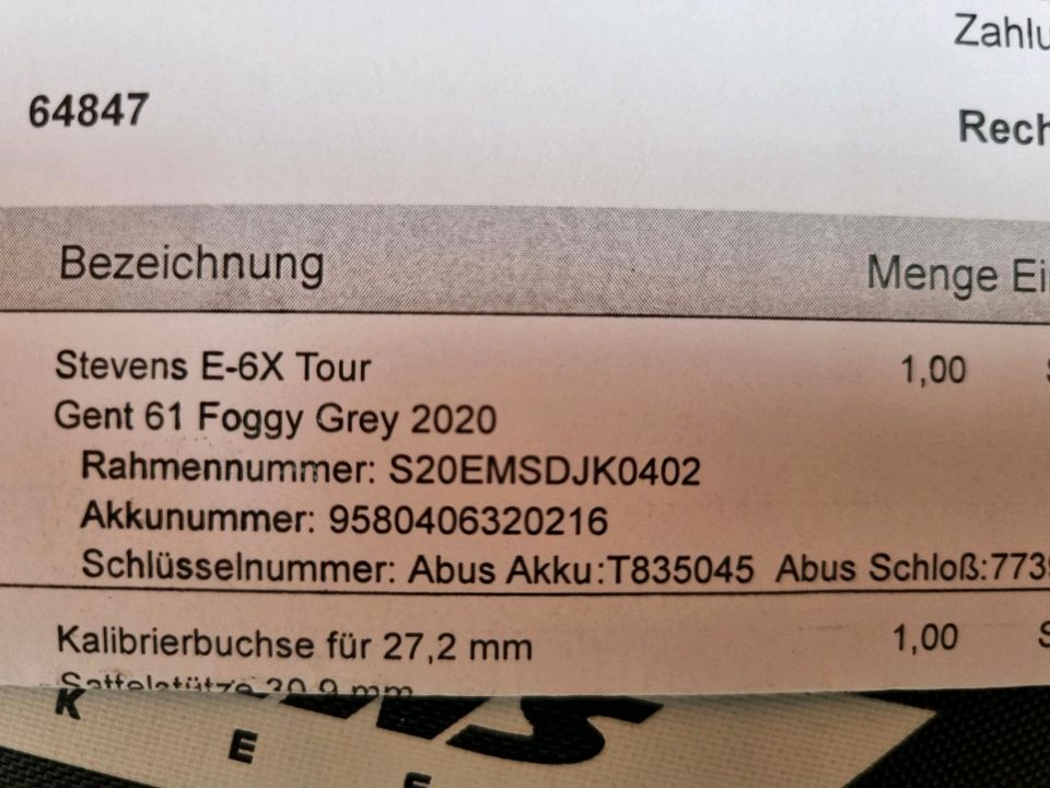 E-Bike Stevens  E-6X Tour in Bad Zwischenahn