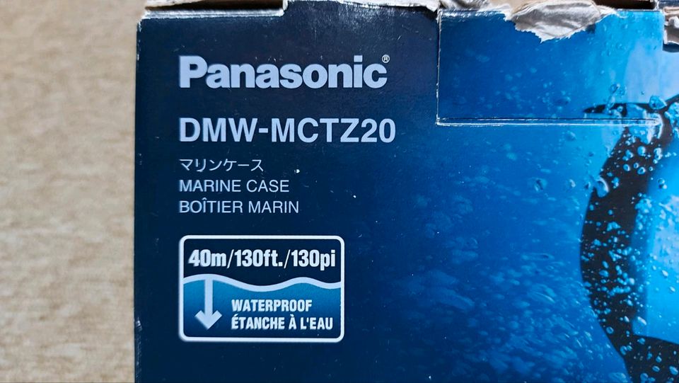 Unterwasserkamera Panasonic Lumix TZ22 mit Gehäuse in Meerbusch