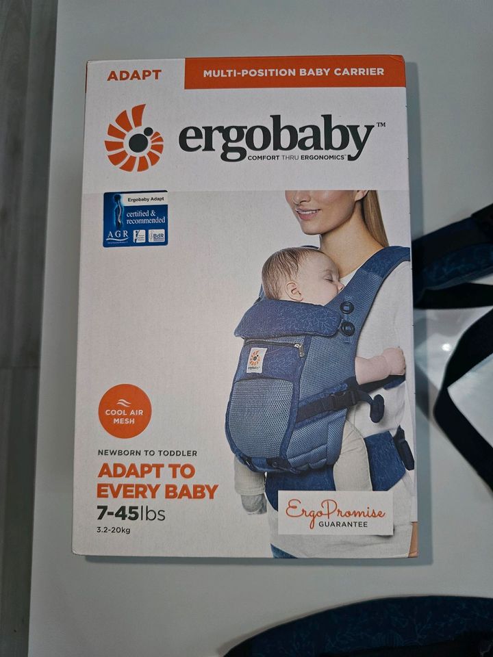 ergobaby, Babytrage, blau, wie Neu. in Dortmund