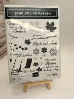 STEMPELSET „JAHR VOLLER FARBEN“ VON STAMPIN‘ UP! KLARSICHTSTEMPEL Niedersachsen - Weyhe Vorschau