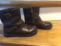 Ugg Biker Boot Leder Braun Nordrhein-Westfalen - Moers Vorschau