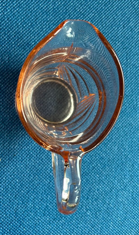 Krug Glas Rosmarin klein mit Henkel Deko in Rostock