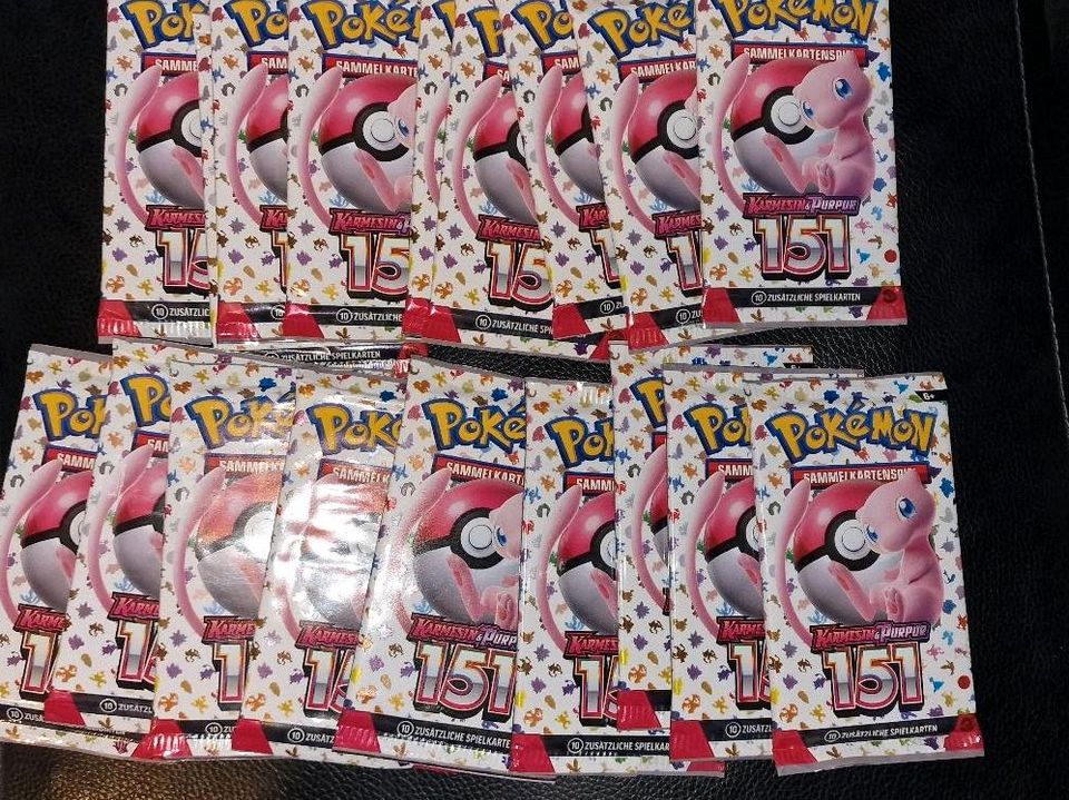 Pokemon 151 booster packs. in Stuttgart