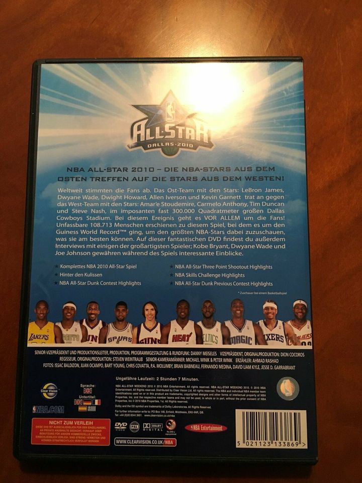 NBA Basketball - All-Star-Game - Dallas 2010 - 1 DVD in Berlin