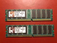 2x Kingston KVR400X64C25/512 Hauptspeichermodule 512MB Stuttgart - Stuttgart-Nord Vorschau